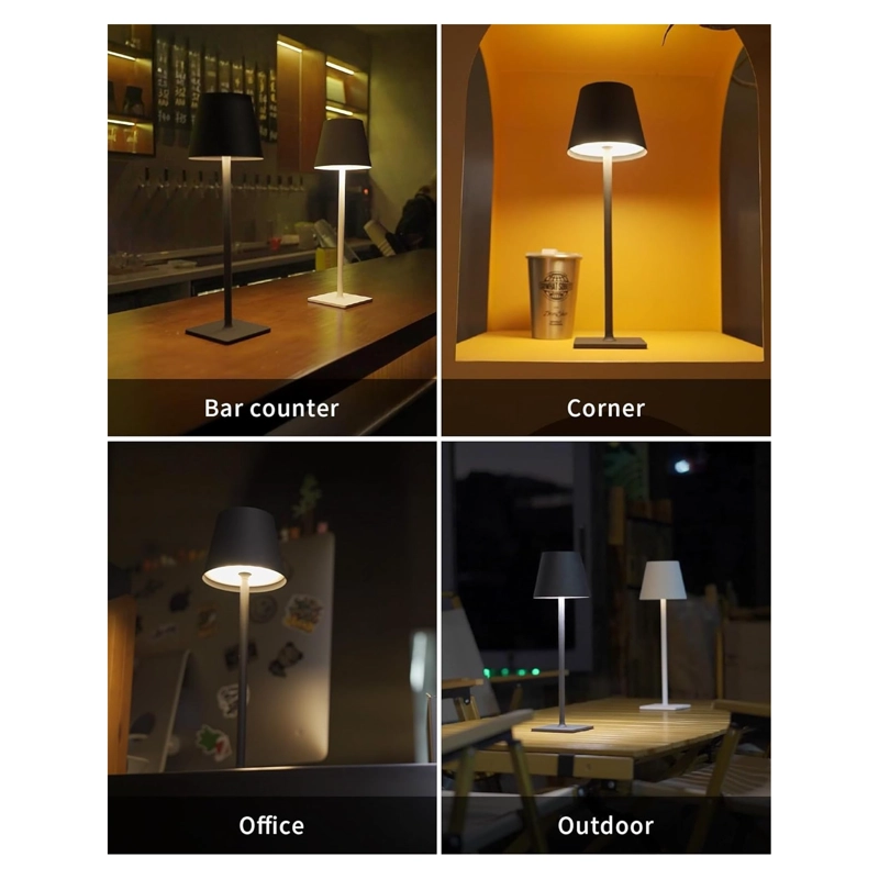 LAMPARA DE MESA RECARGABLE TACTIL TOUCH - 3