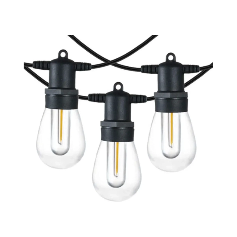 GUIRNALDA COLGANTE CON PANEL SOLAR 10M 10 LUCES LED - 2