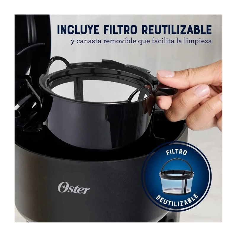 CAFETERA ELECTRICA DE FILTRO OSTER 5 TAZAS - 5