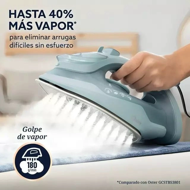 PLANCHA DE ROPA A VAPOR AEROGLIDE OSTER 1600W - 5