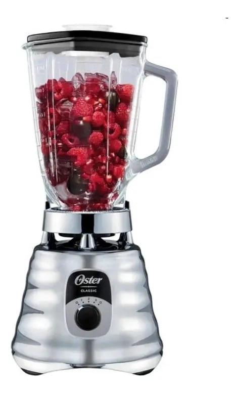 LICUADORA CLASICA OSTER 1.25 LITROS CAPACIDAD 1000W VASO DE VIDRIO - 2