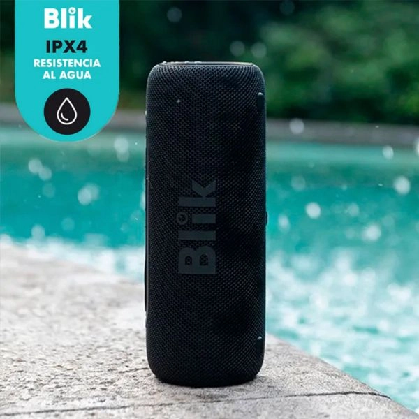 PARLANTE PORTATIL BLIK LIVE 2' X2 TWS BT 5.3 10W 8H IPX5 RGB - 6