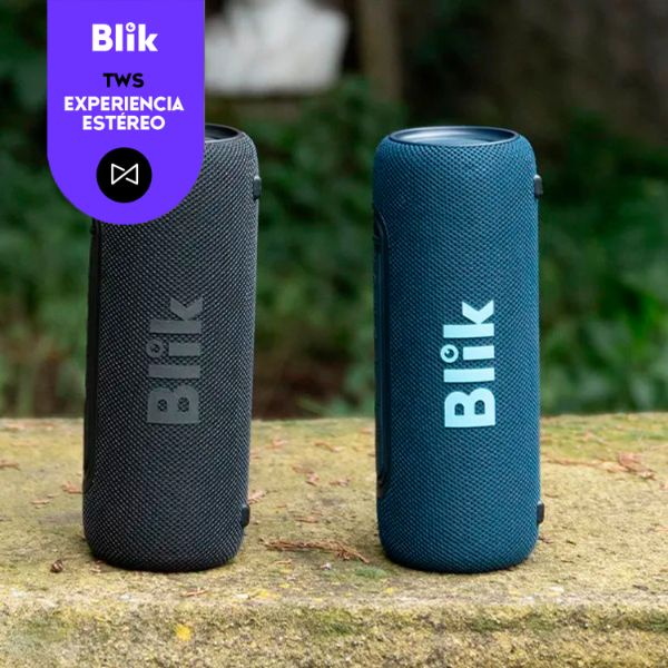 PARLANTE PORTATIL BLIK LIVE 2' X2 TWS BT 5.3 10W 8H IPX5 RGB - 9