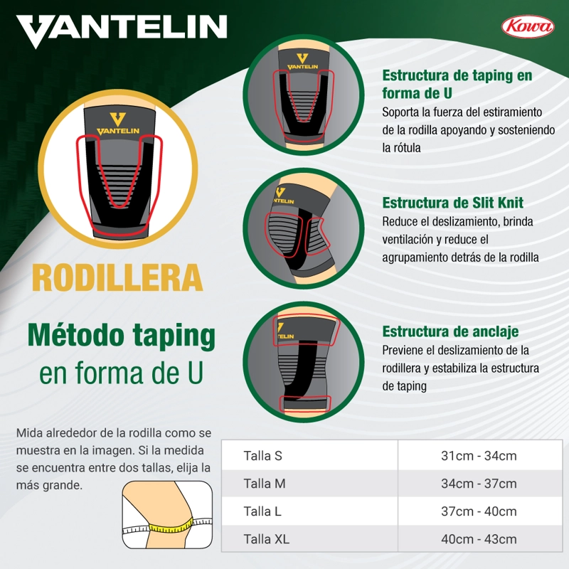 RODILLERA VANTELIN - 3
