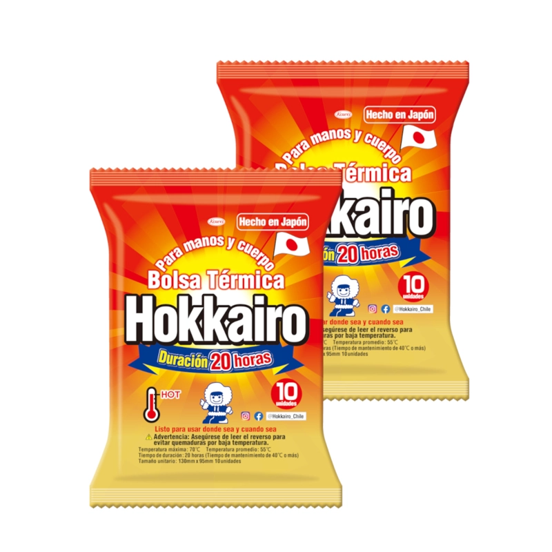 PACK PROMOCIONAL HOKKAIRO - 2 PACKS (20 UN.) BOLSA TÉRMICA - 1