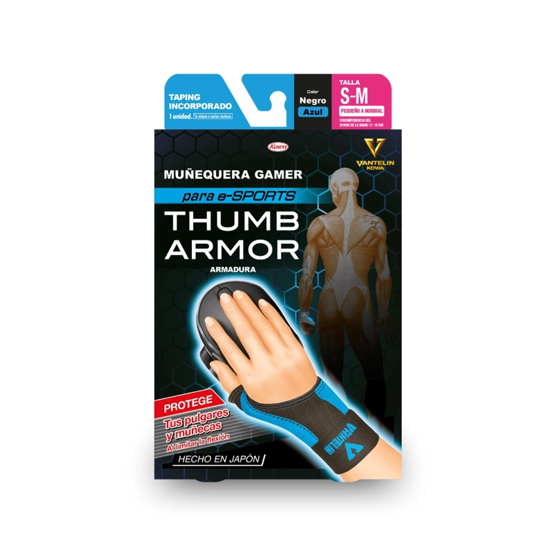 MUÑEQUERA VANTELIN THUMB ARMOR GAMERS - 1