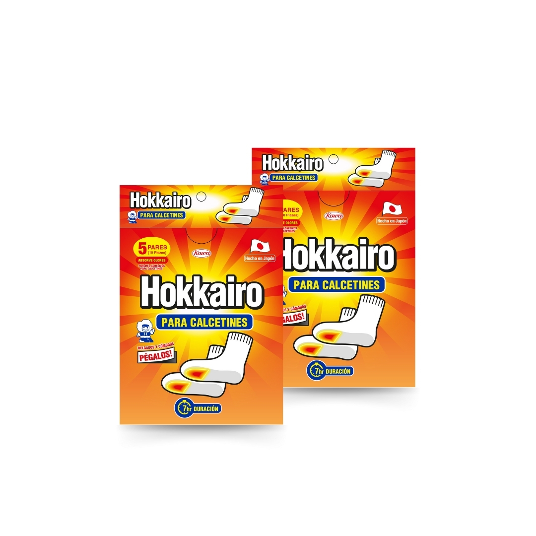 HOKKAIRO PARCHES PARA CALCETINES PACK X2 (10 PARES) - 1