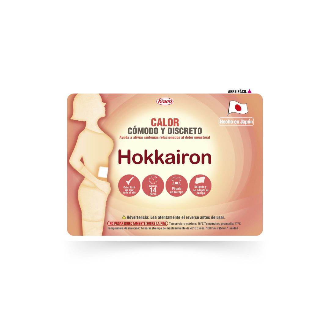 HOKKAIRON PARCHE TÉRMICO ALIVIA DOLOR MENSTRUAL 10 UNI - 2