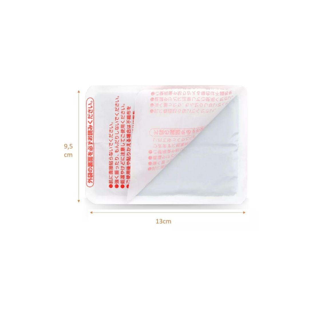 HOKKAIRON PARCHE TÉRMICO ALIVIA DOLOR MENSTRUAL 10 UNI - 3