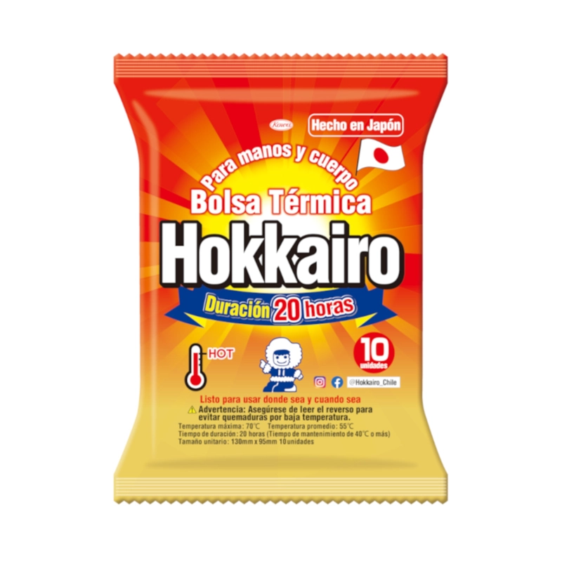 CALENTADOR HOKKAIRO -BOLSA TÉRMICA ACTIVABLE CON EL AIRE - 1