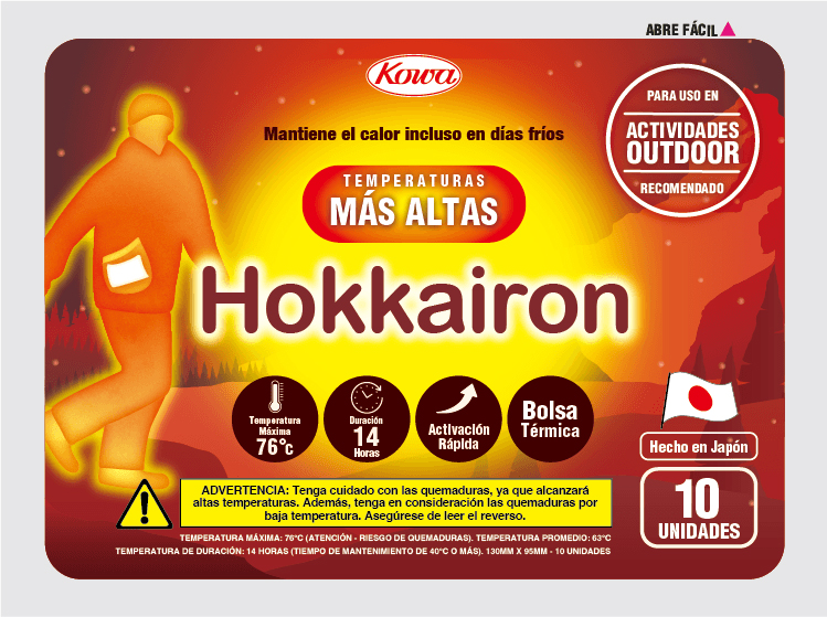 HOKKAIRON BOLSA TE RMICA TEMPERATURAS MAS ALTAS 10 UNI - 3