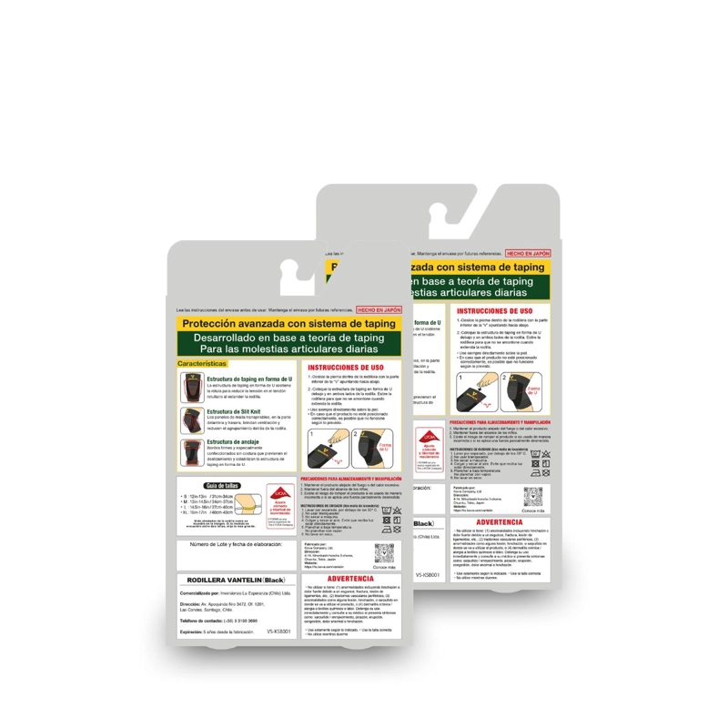 PACK DOBLE RODILLERA VANTELIN - 2