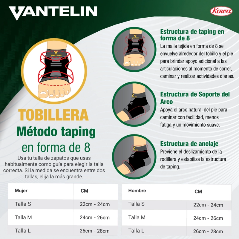 PACK DOBLE TOBILLERA VANTELIN - 3