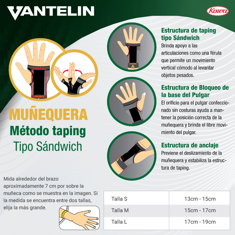 PACK DOBLE MUÑEQUERA VANTELIN - 3