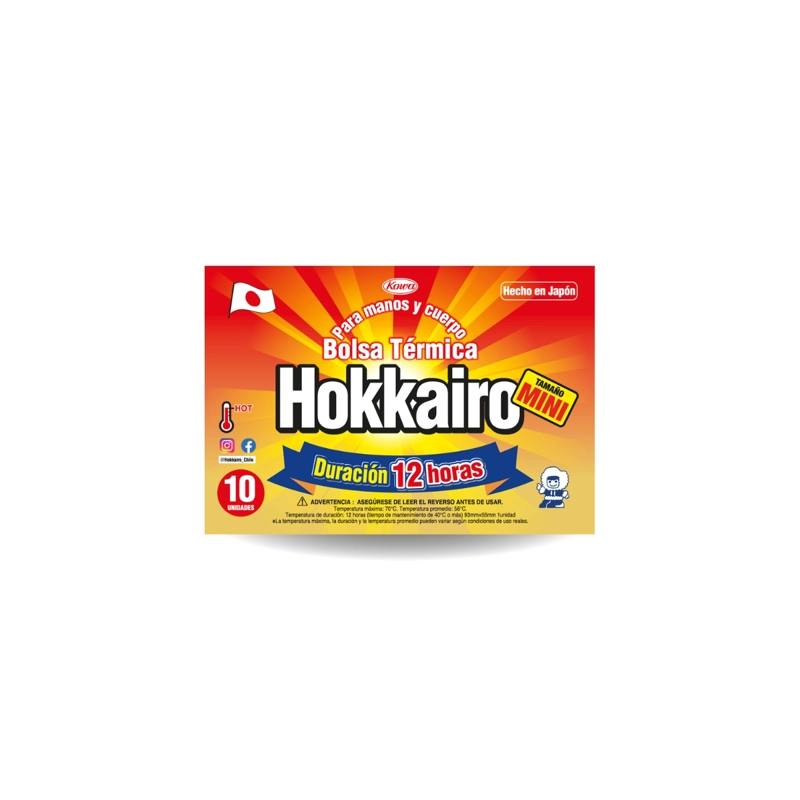 HOKKAIRO MINI BOLSA TE RMICA PARA GUANTES 10 UNIDADES - 1