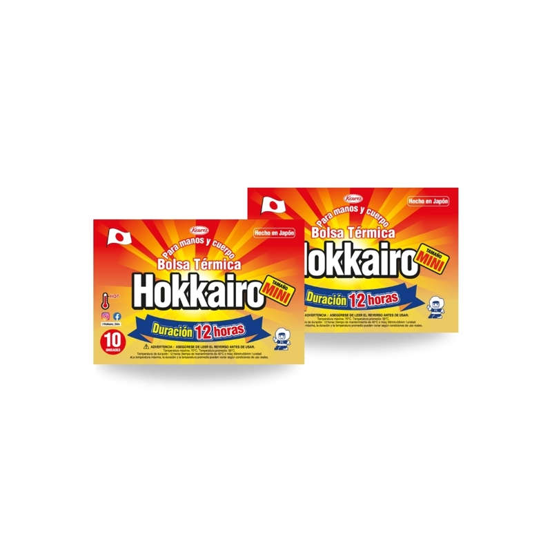 HOKKAIRO MINI BOLSA TERMICA PARA GUANTES PACK X2 (20 UNI) - 1