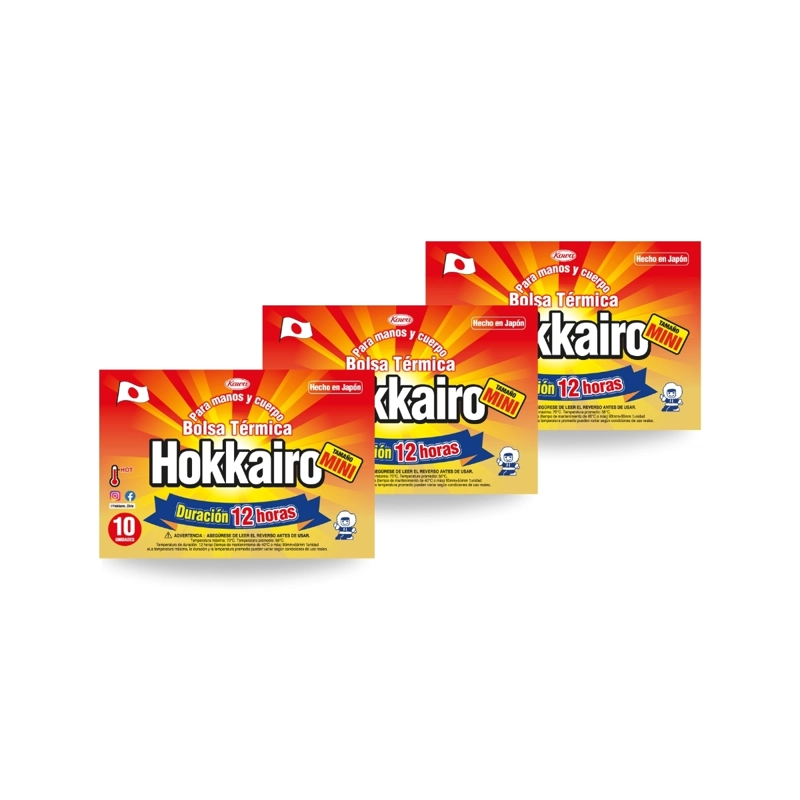 HOKKAIRO MINI BOLSA TE RMICA PARA GUANTES PACK X3 (30 UNI) - 1