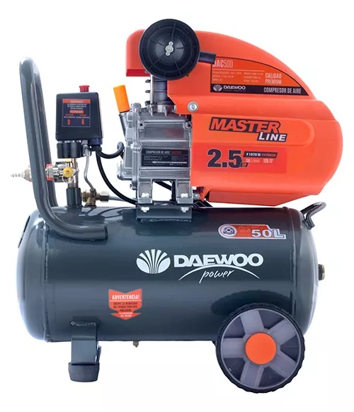 KIT DAEWOO COMPRESOR ELÉCTRICO DAC50D 50L 2.5HP + ACCESORIOS - 2