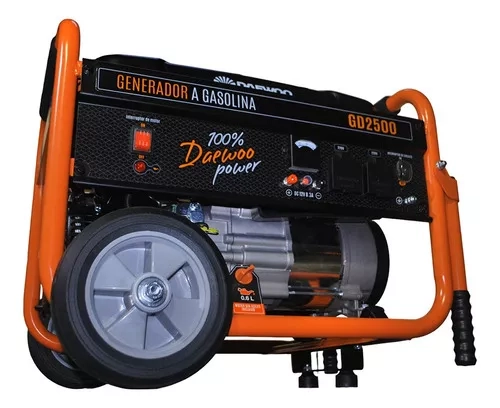 GENERADOR ELÉCTRICO DAEWOO A GASOLINA 2 KW 6.5 HP 4T MONOCILINDRICO - 2
