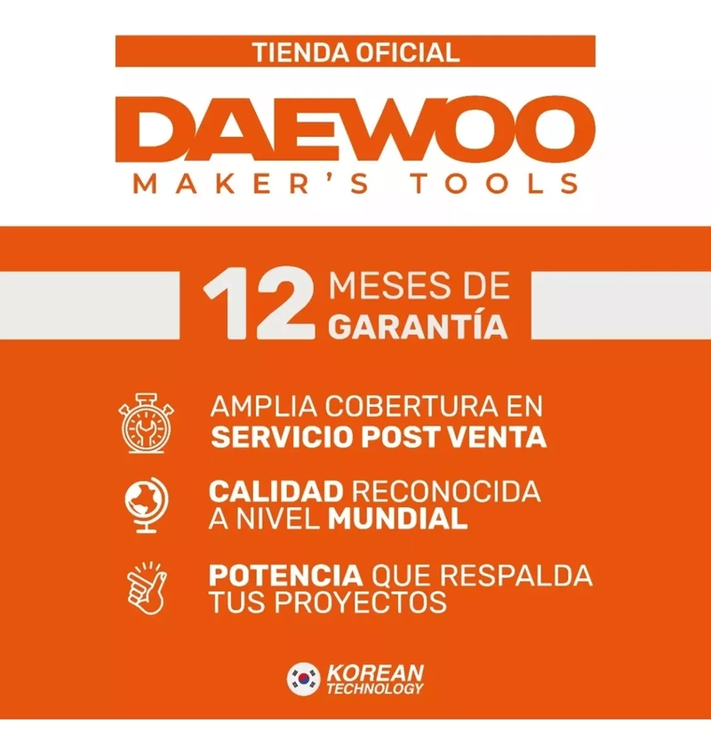 GENERADOR ELÉCTRICO DAEWOO A GASOLINA 2 KW 6.5 HP 4T MONOCILINDRICO - 5