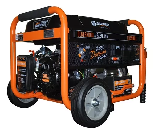 GENERADOR ELÉCTRICO DAEWOO A GASOLINA 3000 W 7 HP 4T GD3900E - 2