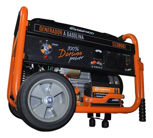 GENERADOR ELÉCTRICO DAEWOO A GASOLINA 3000 W 7 HP 4T GD3900E - 4