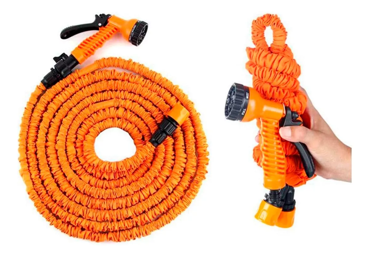 MANGUERA 22.5 M RETRACTIL EXPANDIBLE DAEWOO DAEH23 + PISTOLA - 2