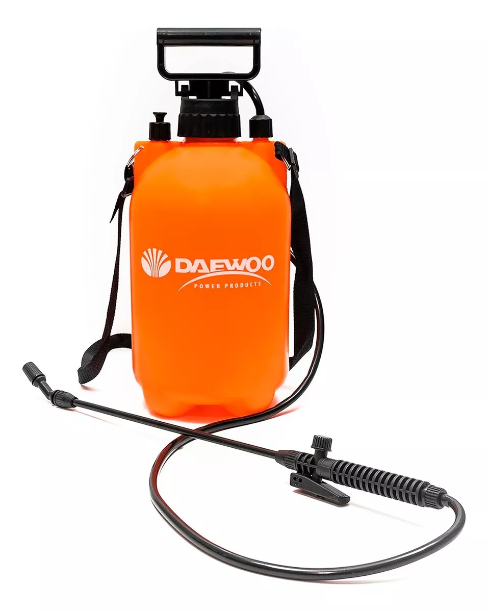 ROCIADOR FUMIGADOR PULVERIZADOR BOMBA MANUAL DAEWOO 5 LITROS - 2