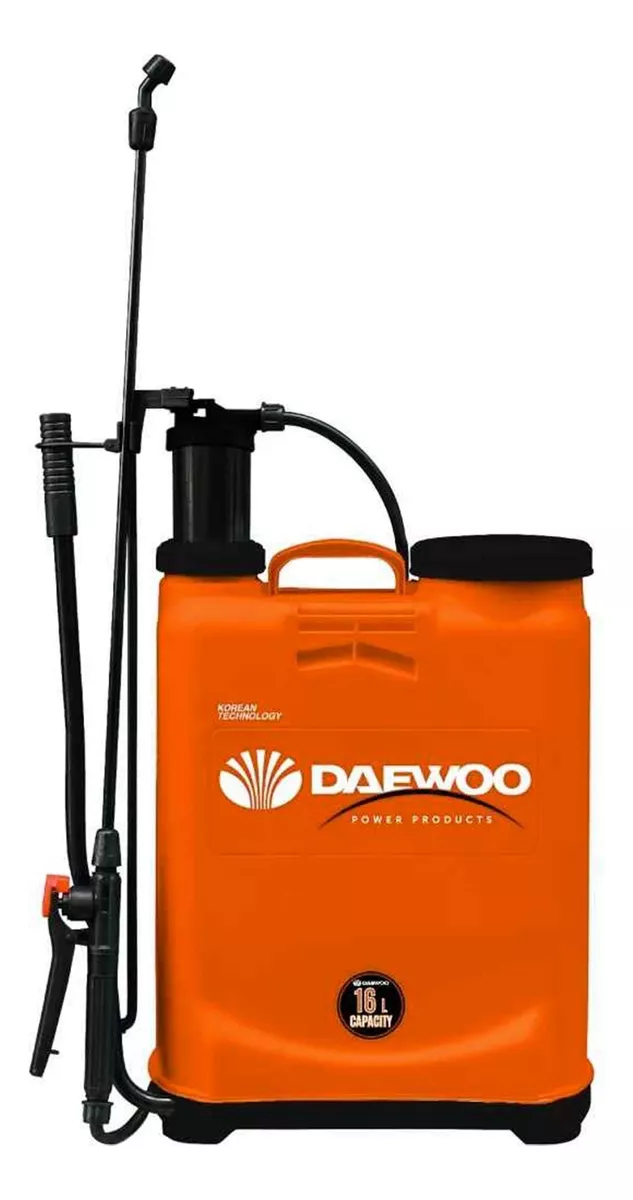 FUMIGADOR PULVERIZADOR ROCIADOR MANUAL A PRESIÓN 16L DAEWOO - 1