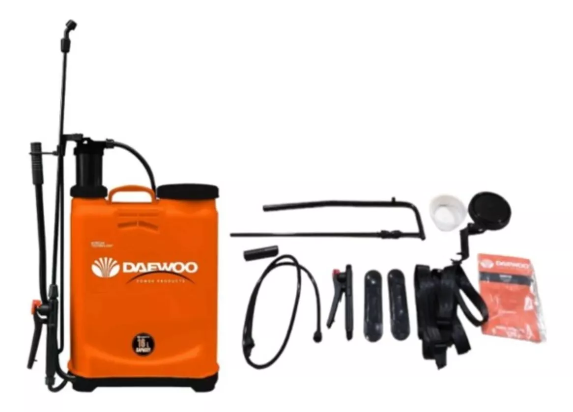 FUMIGADOR PULVERIZADOR ROCIADOR MANUAL A PRESIÓN 16L DAEWOO - 2
