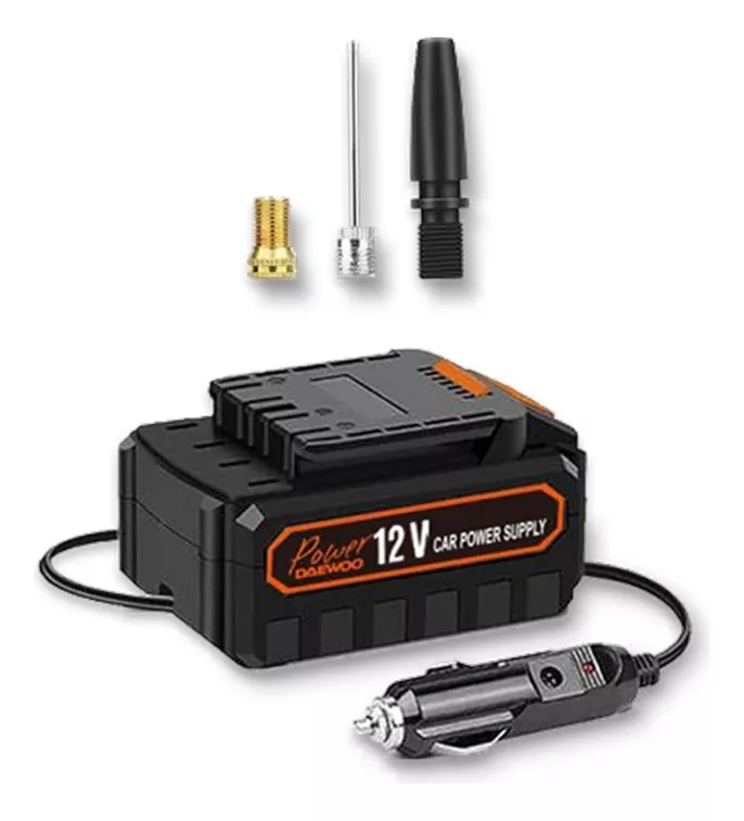 COMPRESOR AIRE DAEWOO INFLADOR AUTO INALÁMBRICO DWCI155 12V - 2