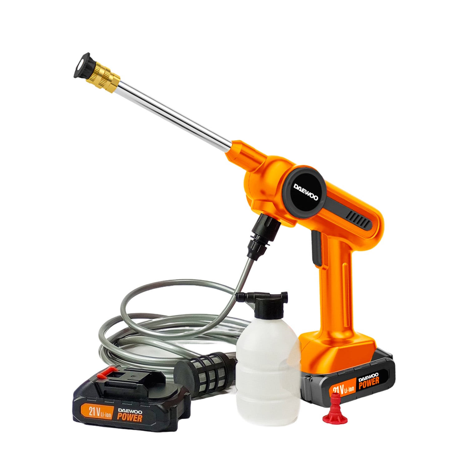 HIDROLAVADORA INALÁMBRICA DAEWOO BATERÍA 21V 100W 3 L/MIN - 3