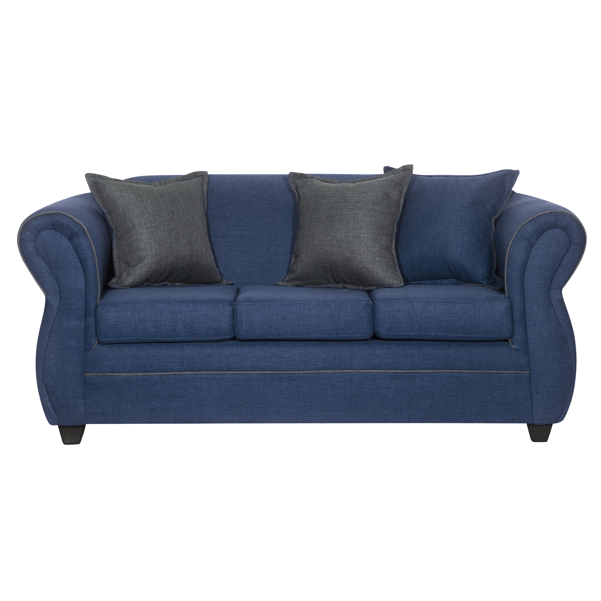 SOFA EMILI 3 CUERPOS AZUL GRIS - 1
