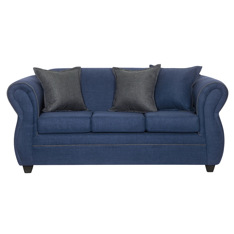 SOFA EMILI 3 CUERPOS AZUL GRIS - 2