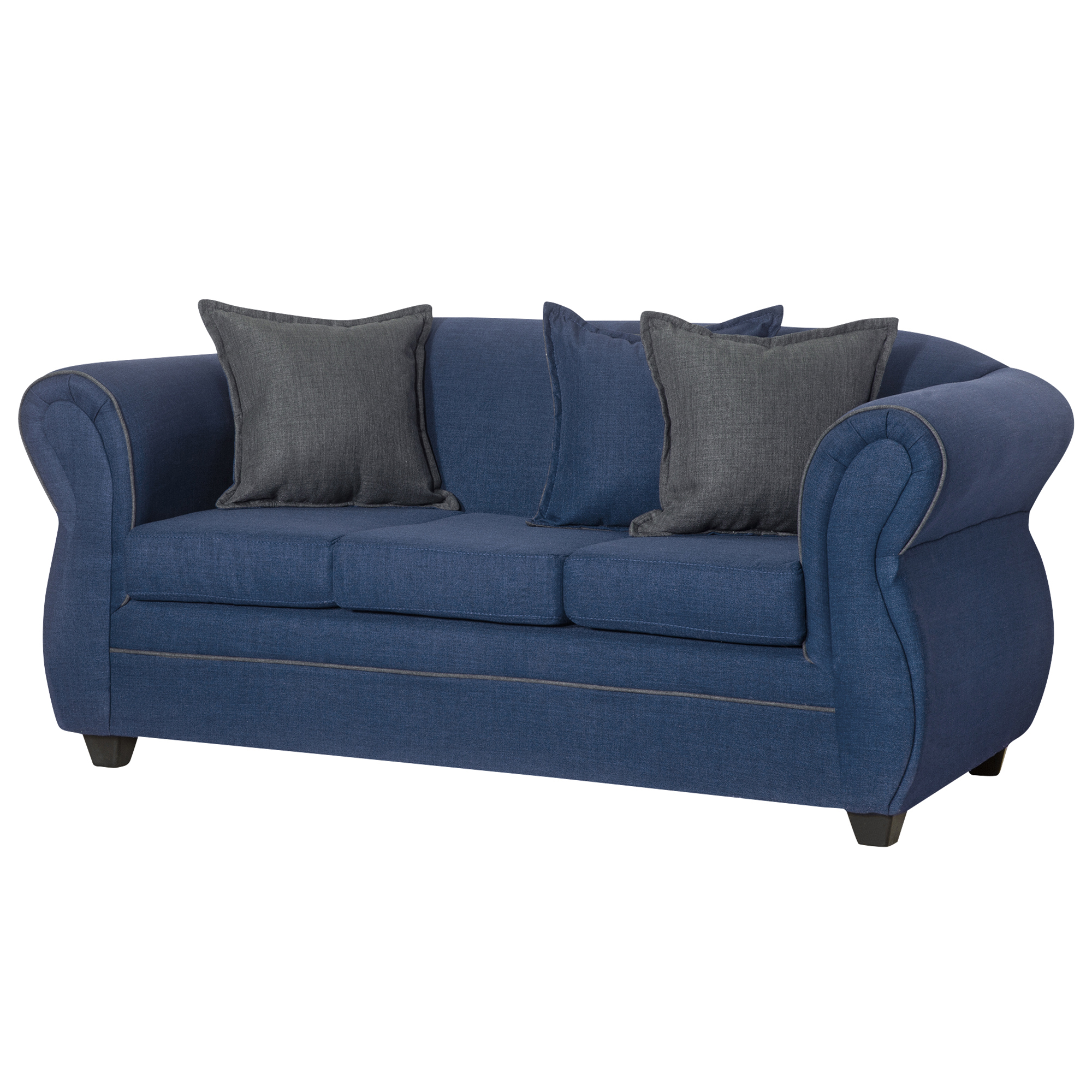 SOFA EMILI 3 CUERPOS AZUL GRIS - 2