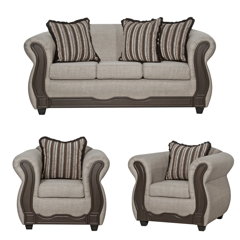 JUEGO LIVING SOFIA 3 1 1 BEIGE - 2