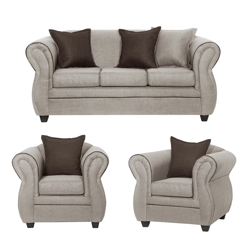 JUEGO LIVING SOFIA 3 1 1 EMILI BEIGE - 2