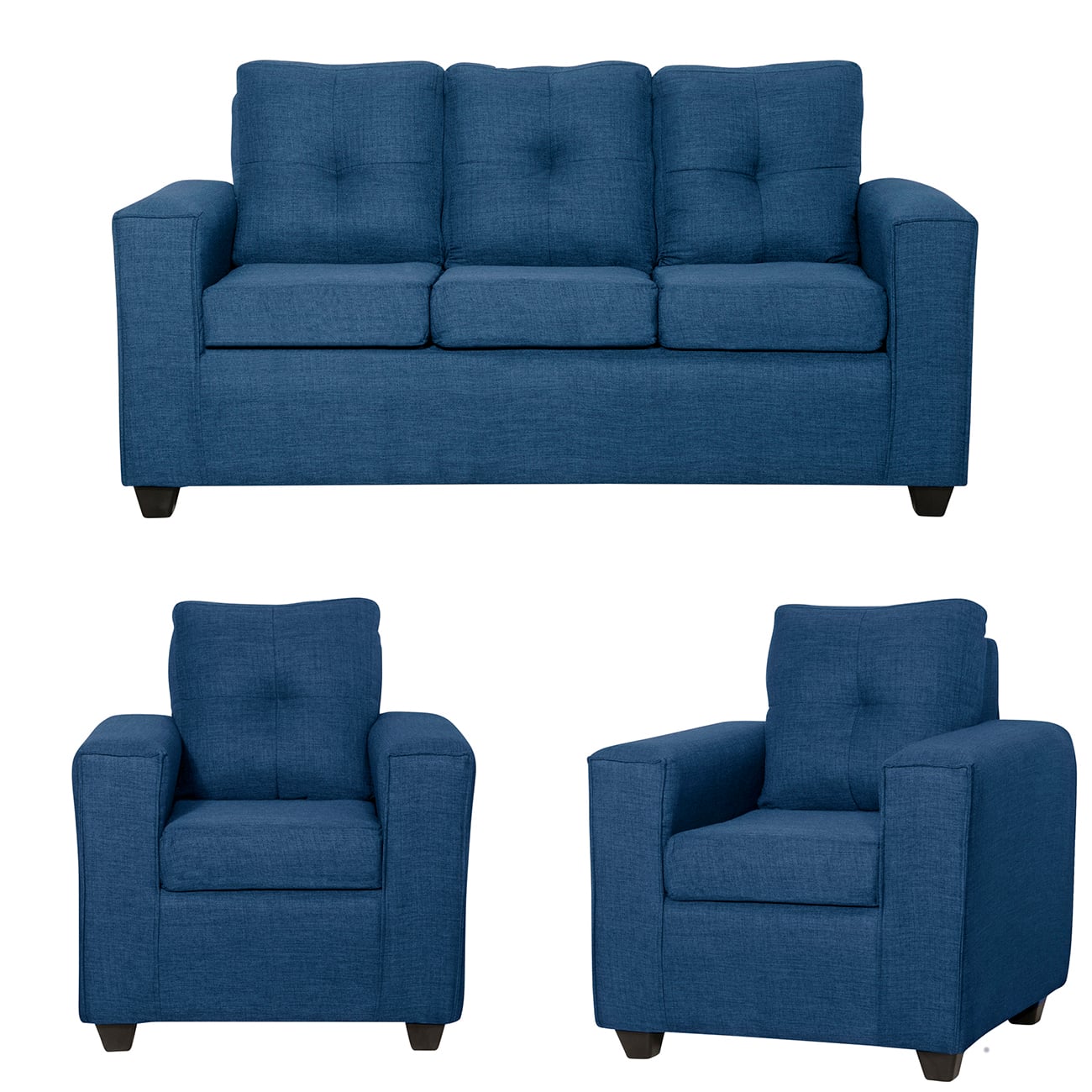 JUEGO LIVING SOFIA 3 1 1 RANGER AZUL - 1