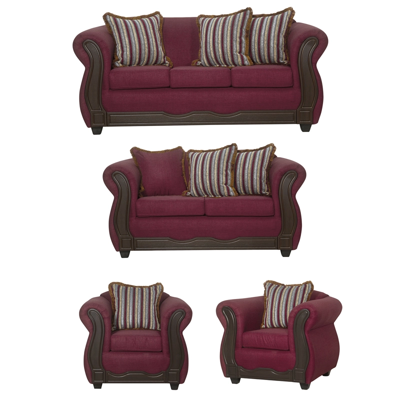 JUEGO LIVING SOFIA 3 2 1 1 BURDEO - 2