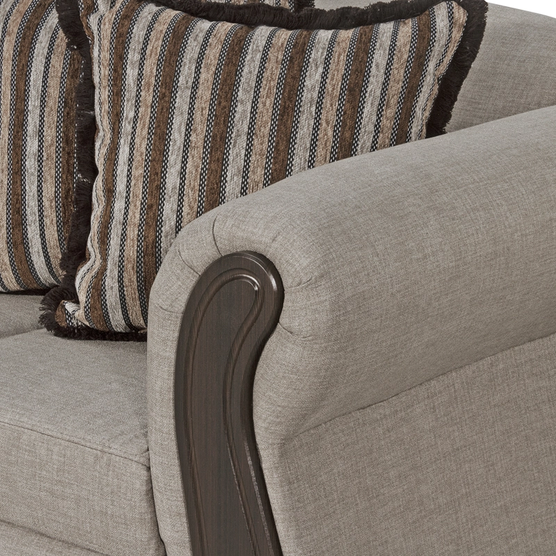 JUEGO LIVING SOFIA 3 2 1 BEIGE - 5