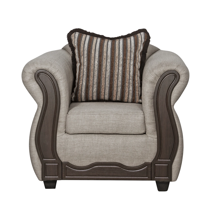 JUEGO LIVING SOFIA 3 2 1 BEIGE - 8