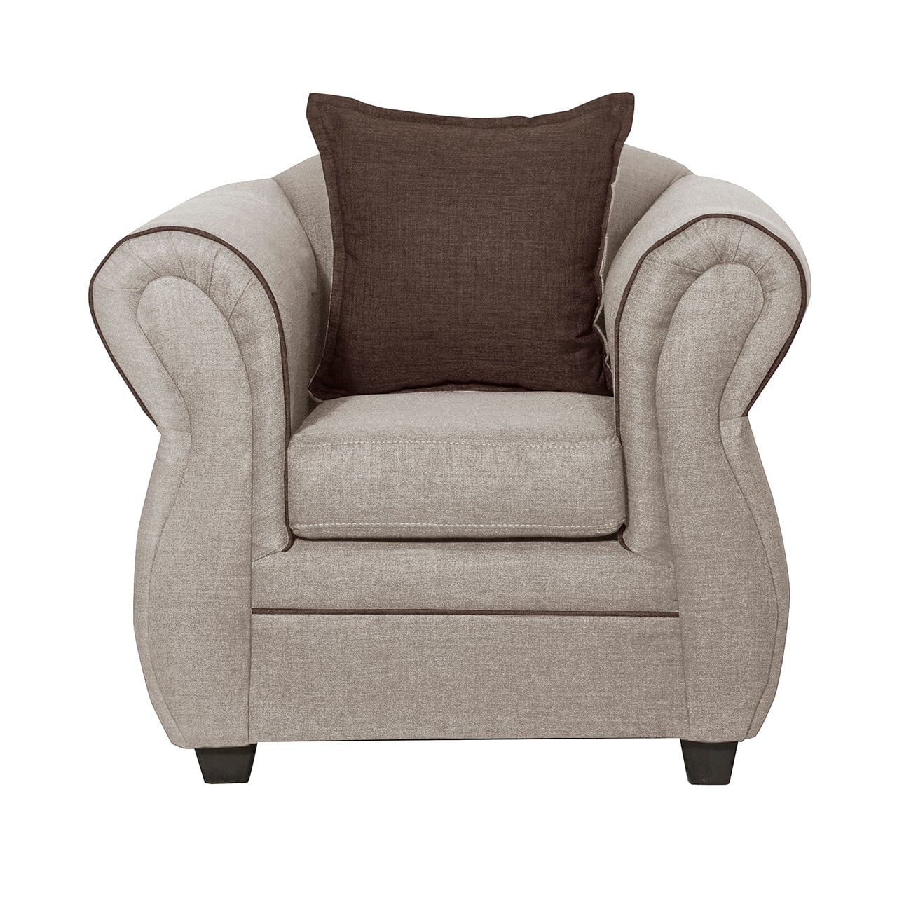 JUEGO LIVING EMILI 3 2 1 1 BEIGE - 5