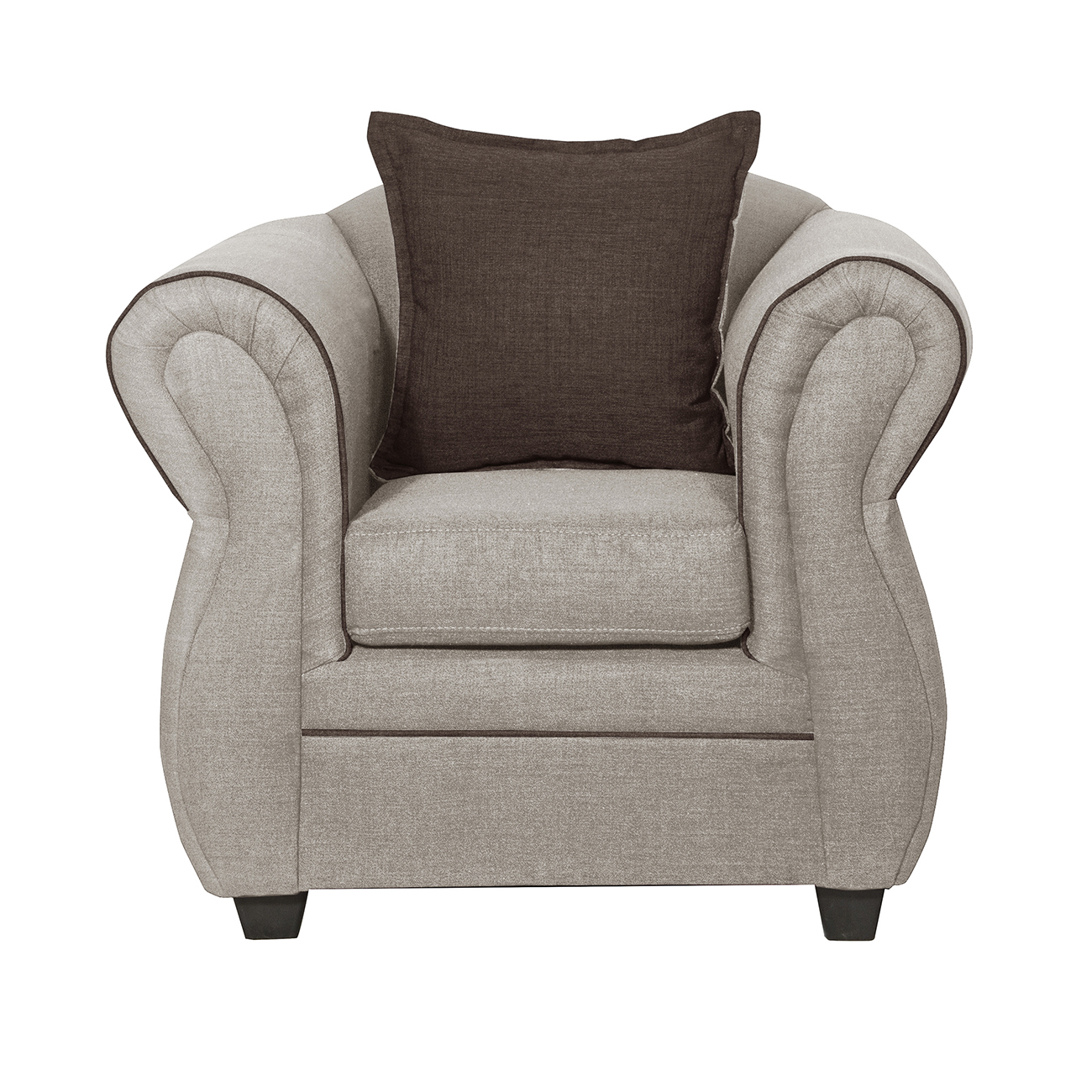 JUEGO LIVING EMILI 3 2 1 BEIGE - 5