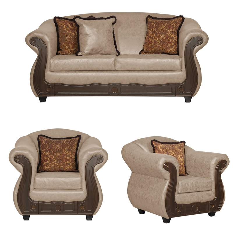 JUEGO DE LIVING 2 1 1 ESTAMBUL BEIGE - 2