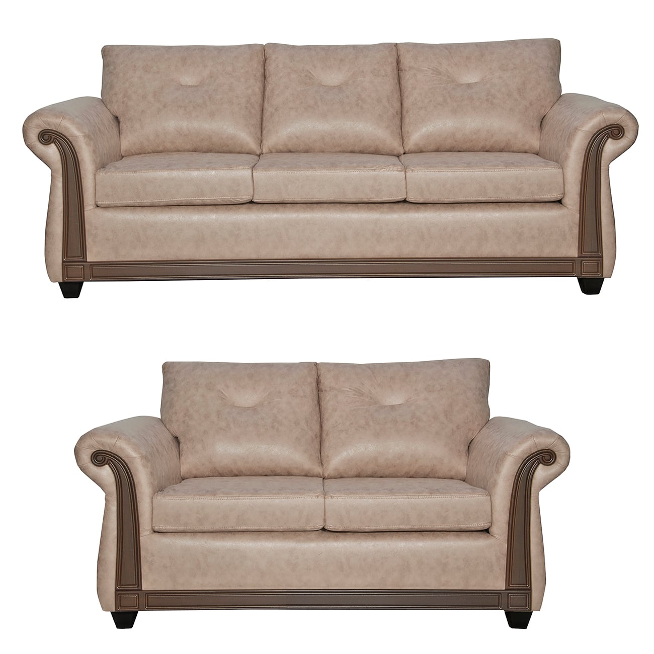 JUEGO DE LIVING 3 2 BRISTOL BEIGE - 1