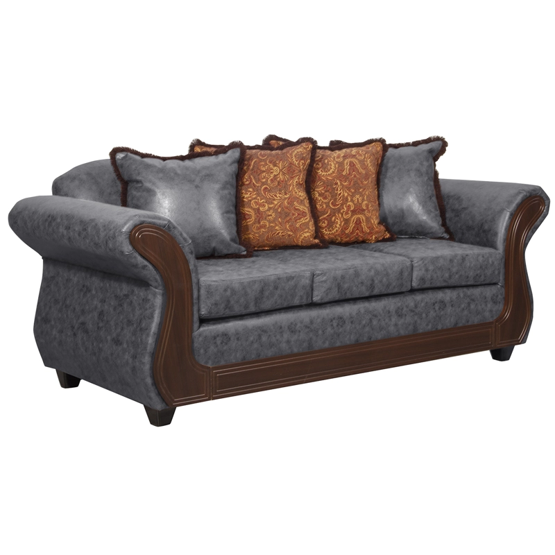 JUEGO DE LIVING 3 2 PALERMO GRIS - 4