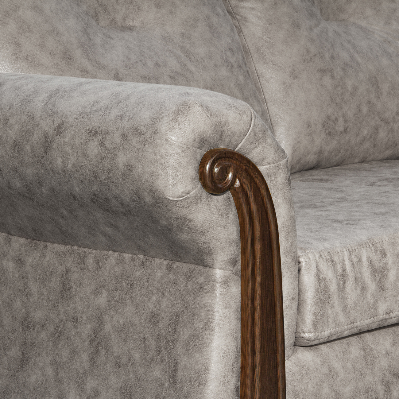 JUEGO DE LIVING 3 2 BRISTOL CREMA - 5