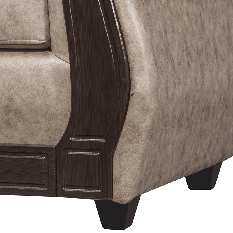 SOFÁ 3 CUERPOS SOFIA PU BEIGE - 5