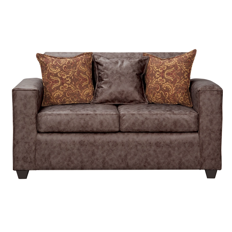SOFA 2 CUERPOS EZEIZA CHOCOLATE - 2