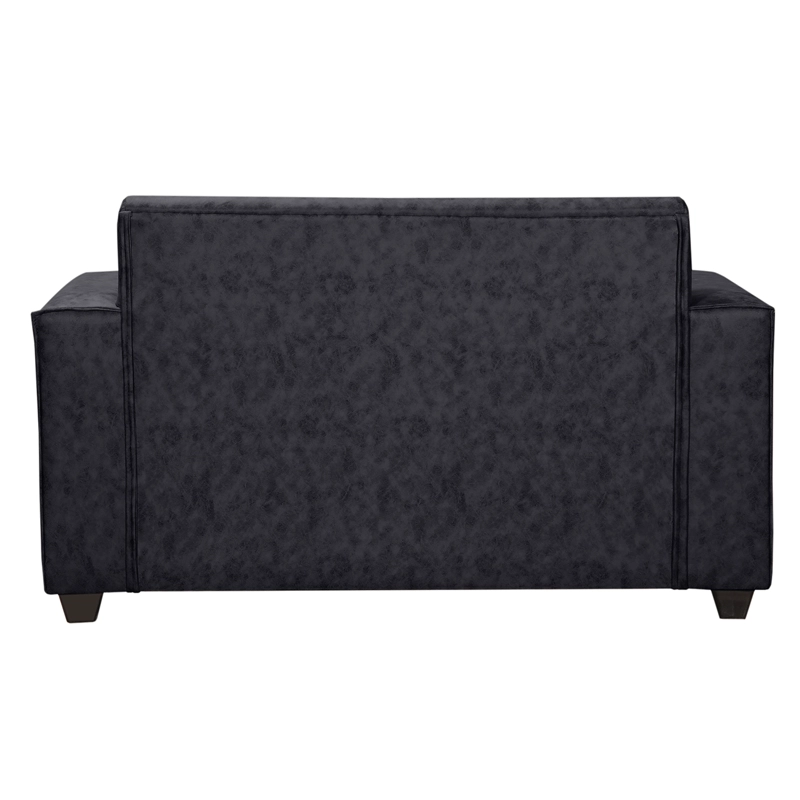 SOFA 2 CUERPOS EZEIZA NEGRO - 6